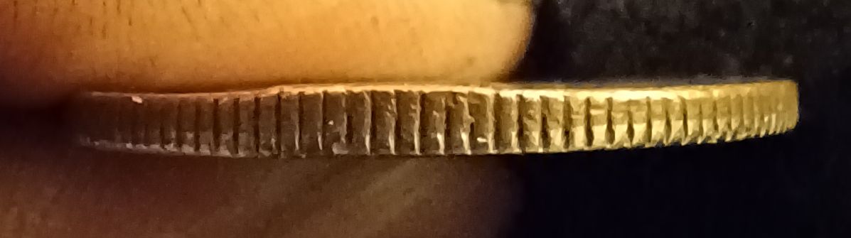 1966-Quarter-With-Raised-Spot-On-Rim.